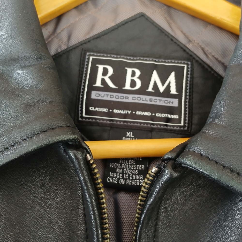 Black Leather Jacket for Men